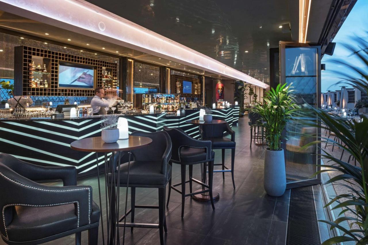 Grand Hotel Kempinski Riga Exterior photo The bar at the Sky Bar