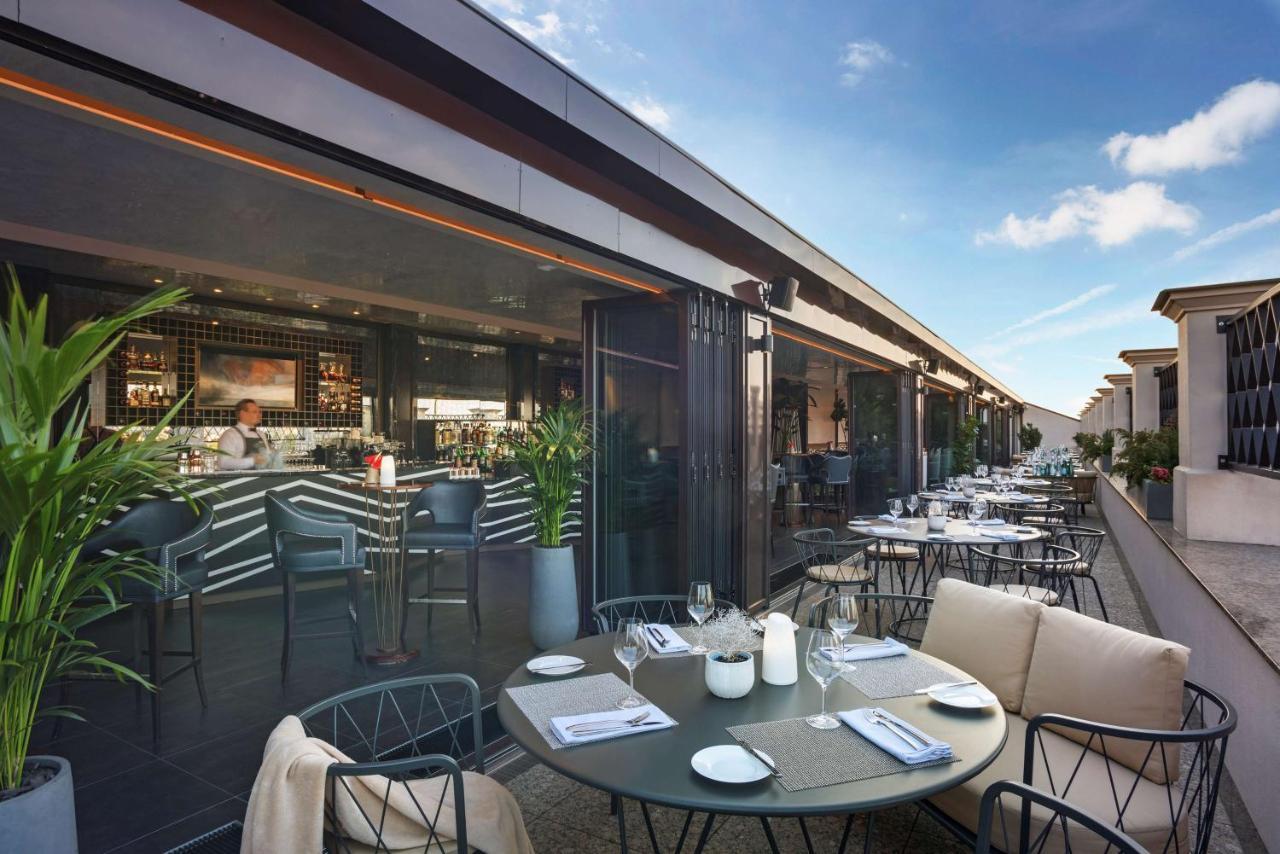 Grand Hotel Kempinski Riga Exterior photo The Terrace at The Ivy